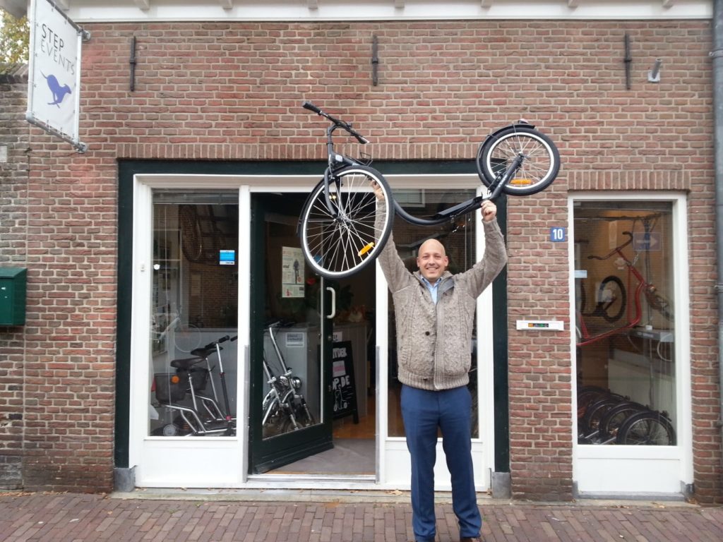Een step kiezen