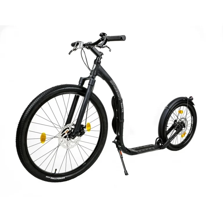Kickbike Cross Fix voor mushing met de hond