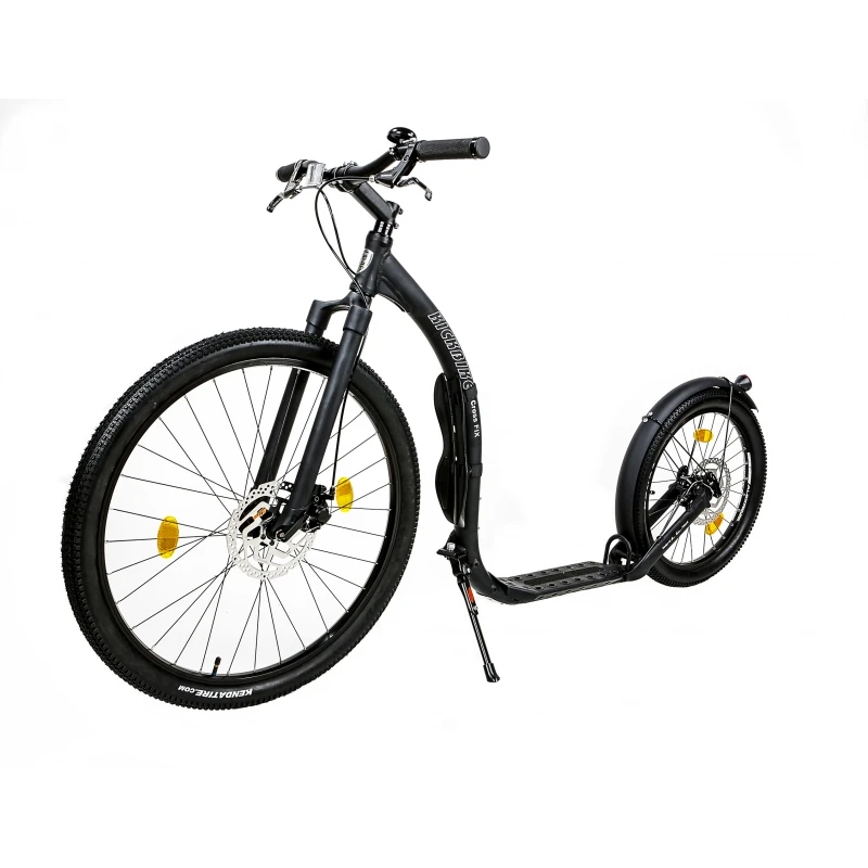 Kickbike Cross Fix voor mushing met de hond