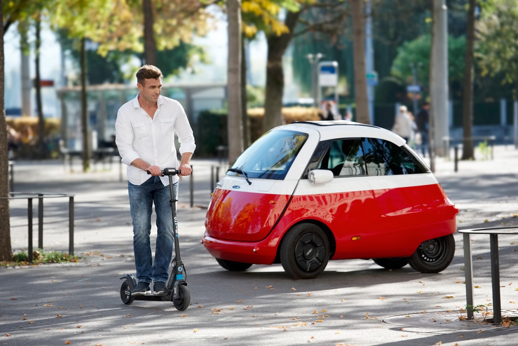 Micro Explorer: snelle én comfortabele elektrische step - Afbeelding 6