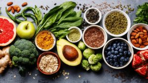 Gezonde voeding gezonde producten