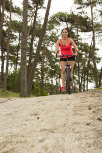 hardlopers met knieproblemen gaar steppen