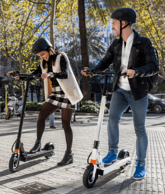 De elektrische step Joyor