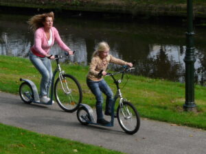 Steppen is dé blessurevrije duursport op de step naar school