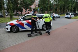 Inbeslagname illegale elektrische step