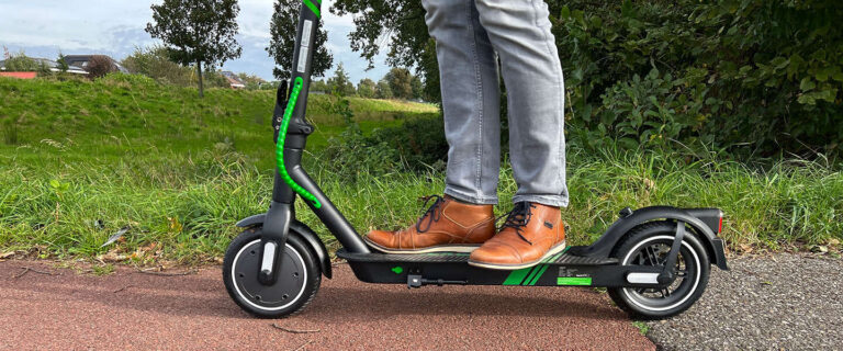 Legale elektrische step voor forenzen, de Kick&Go. De beste step voor woon-werkverkeer.