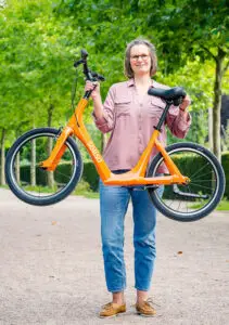 De ultralichte Sollso Elan loopfiets